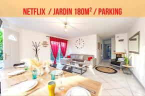 Résidence BSM-Colomiers I Maison+studio I Jardin 180m² I Parking privé I Toulouse à 15 min